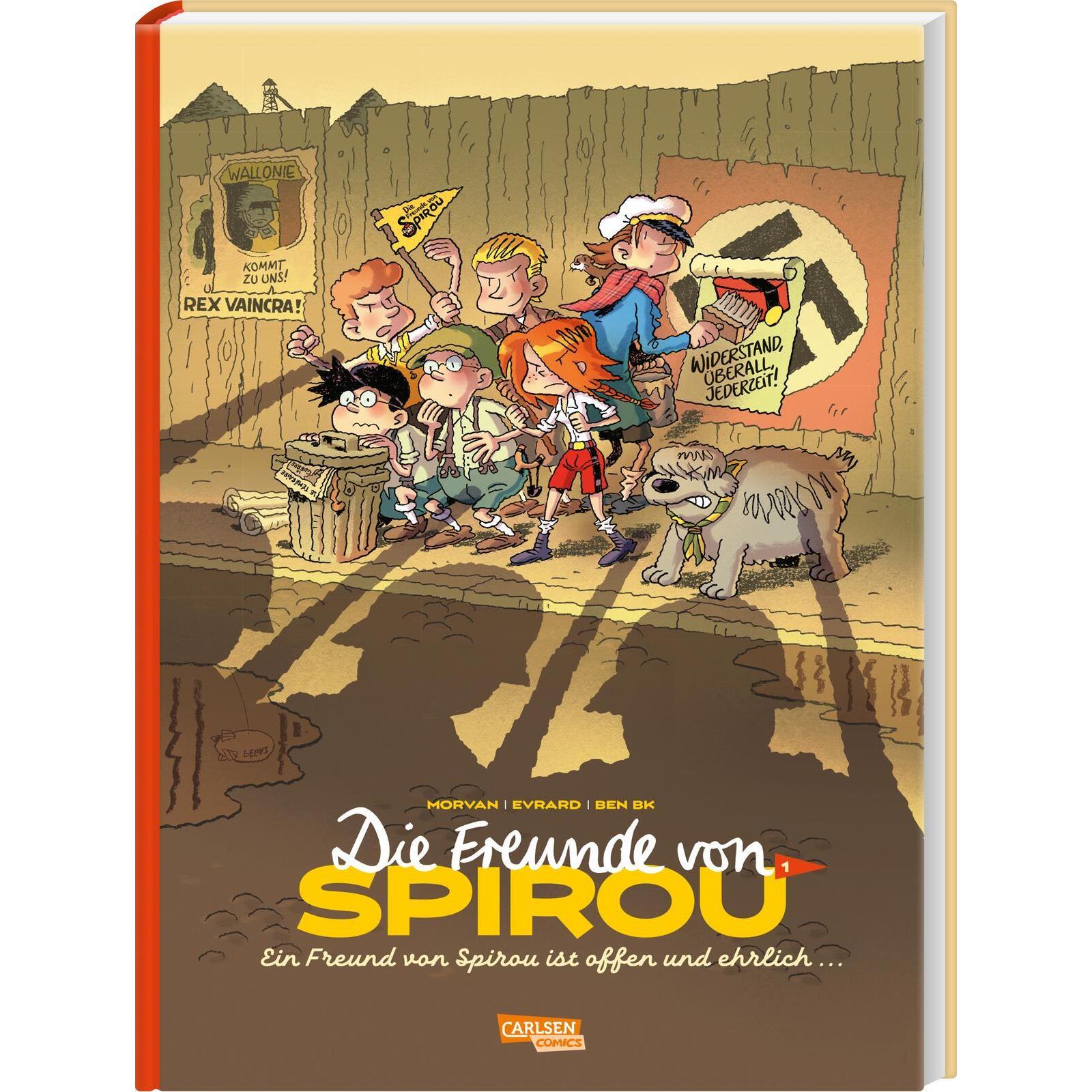 Thumbnail - Die Freunde von Spirou 1: Die Freunde von Spirou 1, Belletristik von Jean David Morvan, Michael Hug, Ben BK