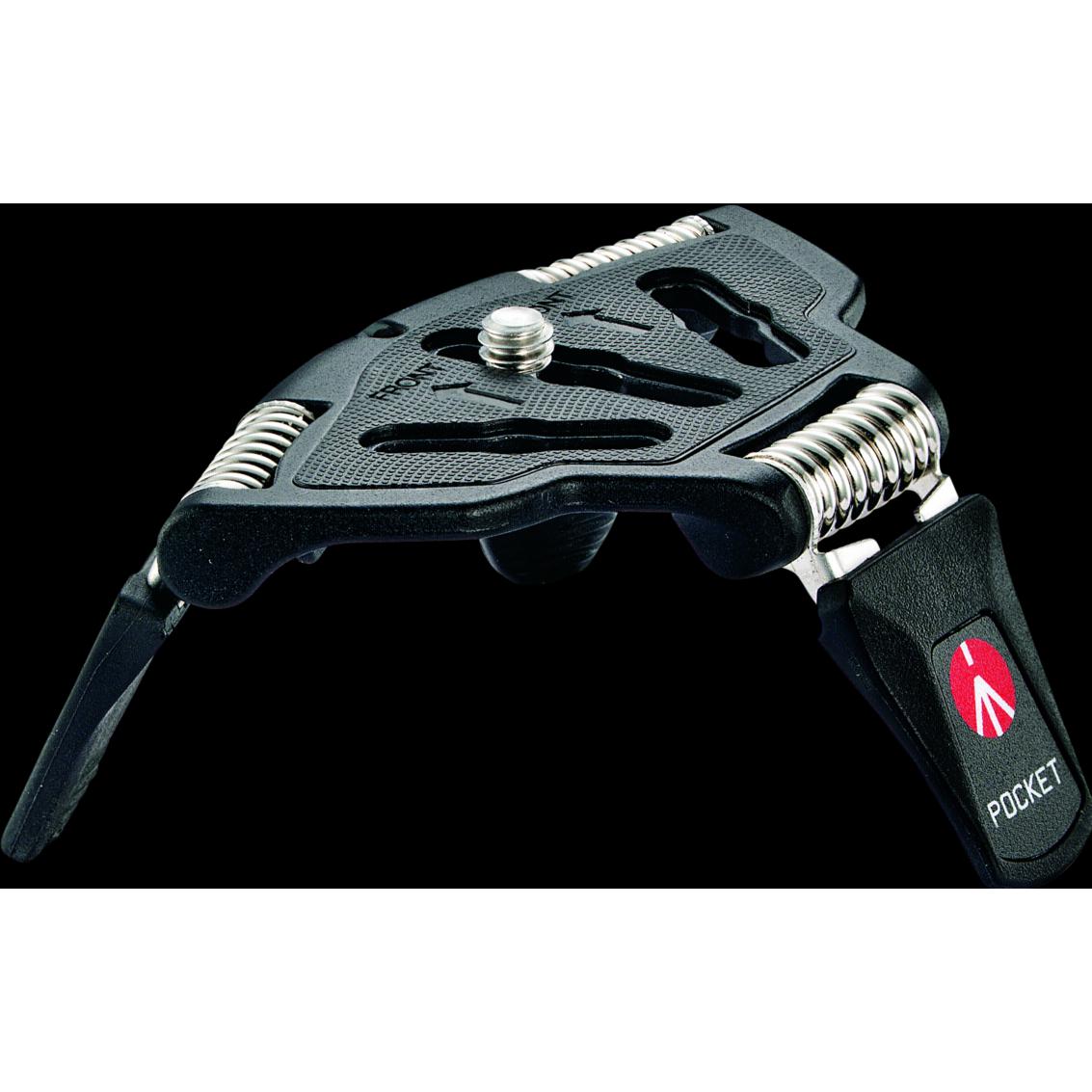 Manfrotto Pocket Support Large (Metall), Stativ, Schwarz