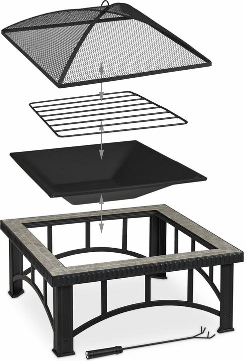 Actual product image Relaxdays Superstructure shelf