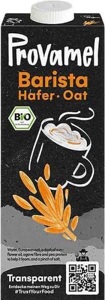 Produktbild Provamel Barista Hafer Bio (1 x 100 cl)