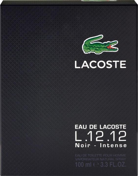Immagine prodotto Lacoste L.12.12 Noir (Eau de toilette, 100 ml)