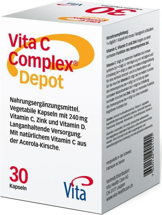 Actual product image Vita C Complex Depot (30 Piece, Capsules, 430 g)