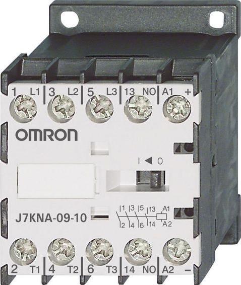 Actual product image Omron Industrial Automation Contactor 3 NO contacts 400V 9A 4kW