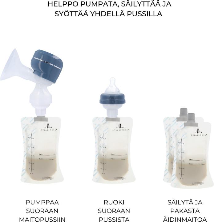 Actual product image Lola&Lykke Muttermilchbeutel