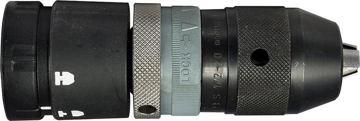 Makita Quick-action drill chuck with quick-release system and locking ring