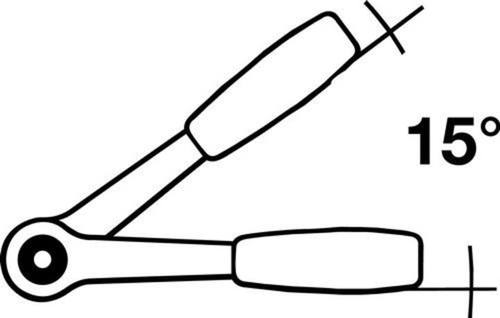 Immagine prodotto Gedore 2093 U-10 Cricchetto reversibile 1/4" 127 mm (1/4")