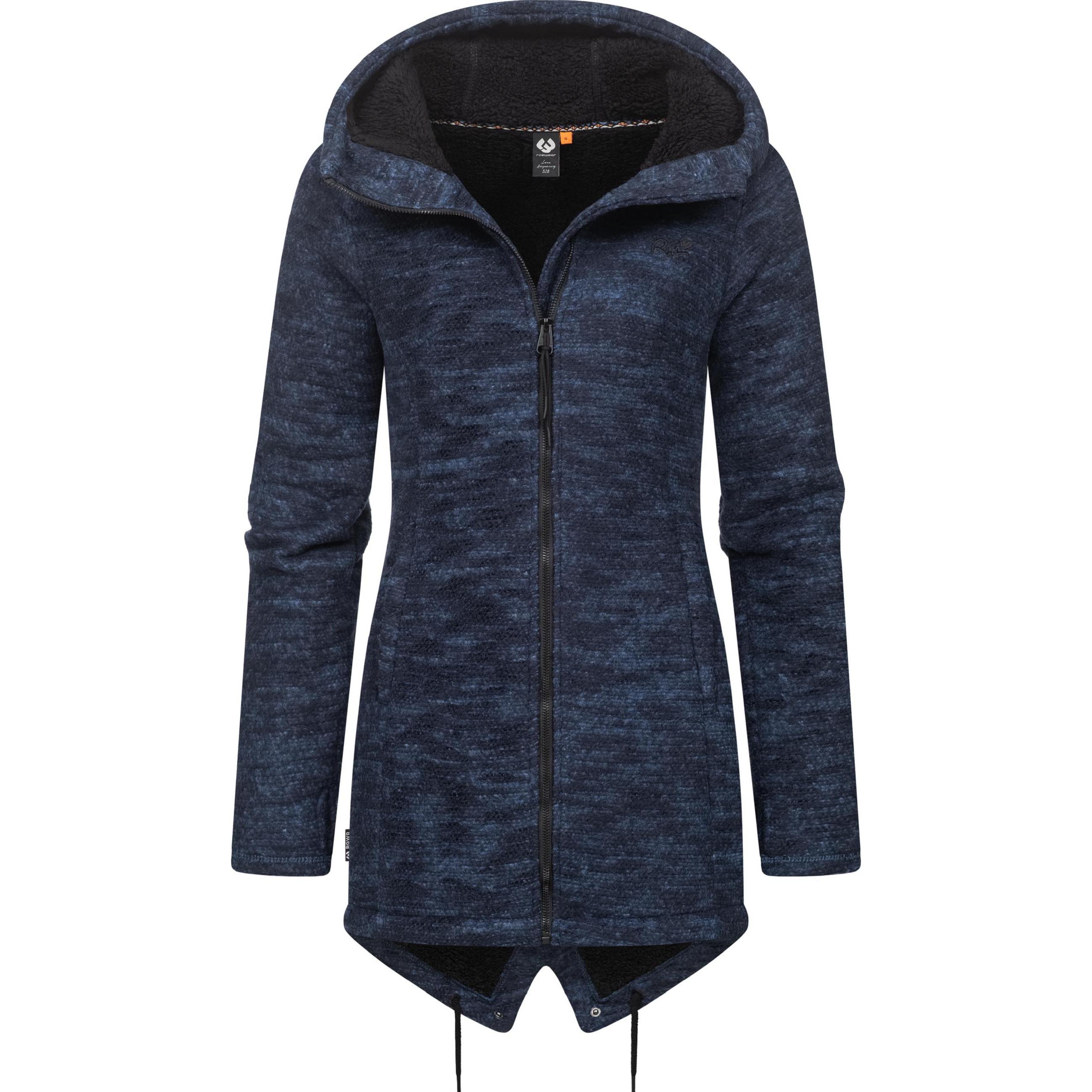 Ragwear, Damen, Pullover, Wingi Melange, Blau, (6XL)