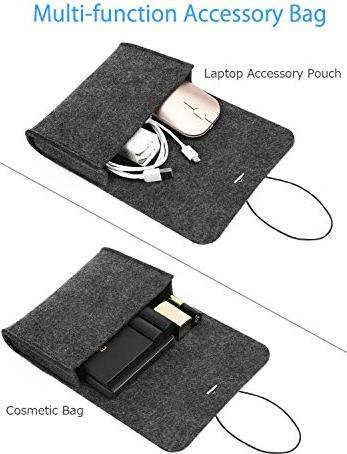 Actual product image Only-Bags.Store 13.3 Inch Laptop Sleeve Felt Tablet Case, Laptop Sleeve for 13 Inch MacBook Air M2/M1