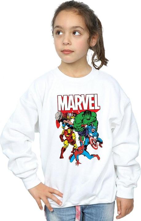 Actual product image Girls Hero Group Sweatshirt (128)