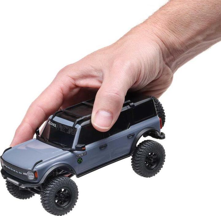 Image du produit Axial Rock Crawler SCX30 Ford Bronco 1:30 RTR Grau (RTR Prêt à fonctionner)