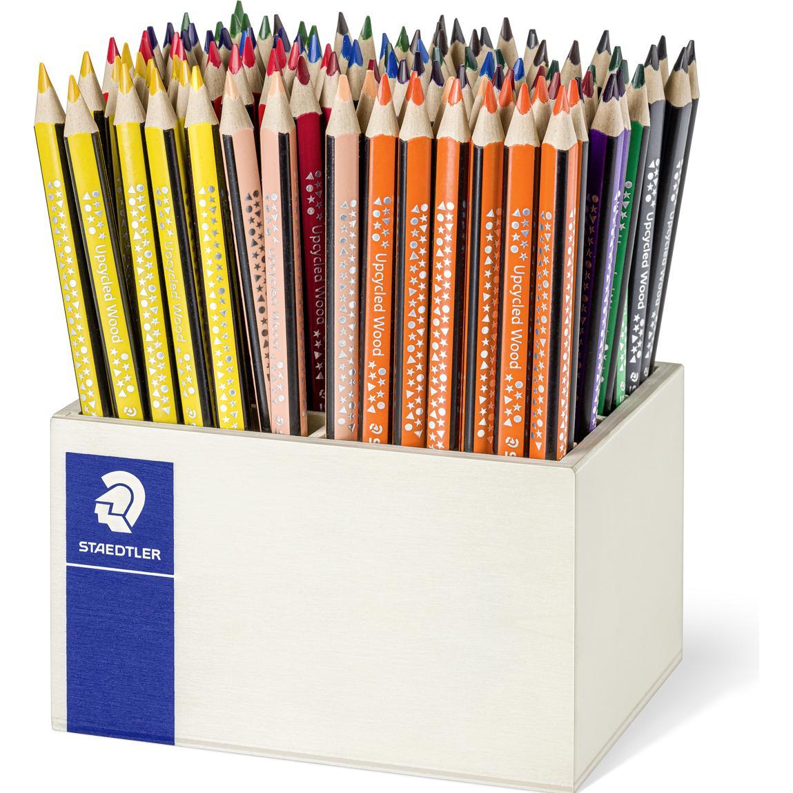 Staedtler, Malstifte, Buntstifte Noris color Jumbo Dreikant 112er-Set (Mehrfarbig, 112 x)