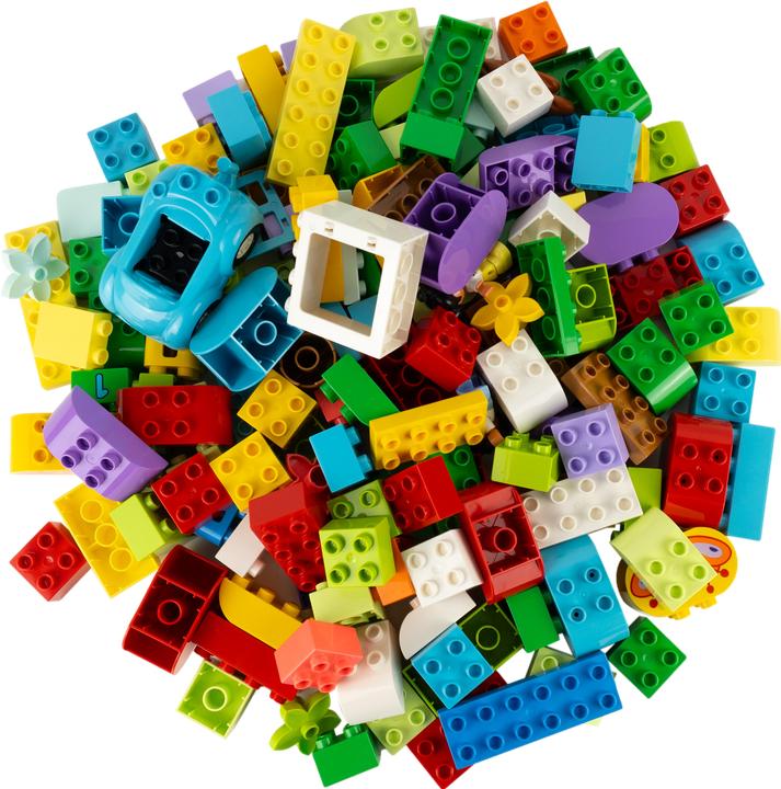 Produktbild LEGO Riesen Paket Steine Bunt Gemischt 1 KG NEU! 1 Paket – Jede Mischung individuell zusammengestellt