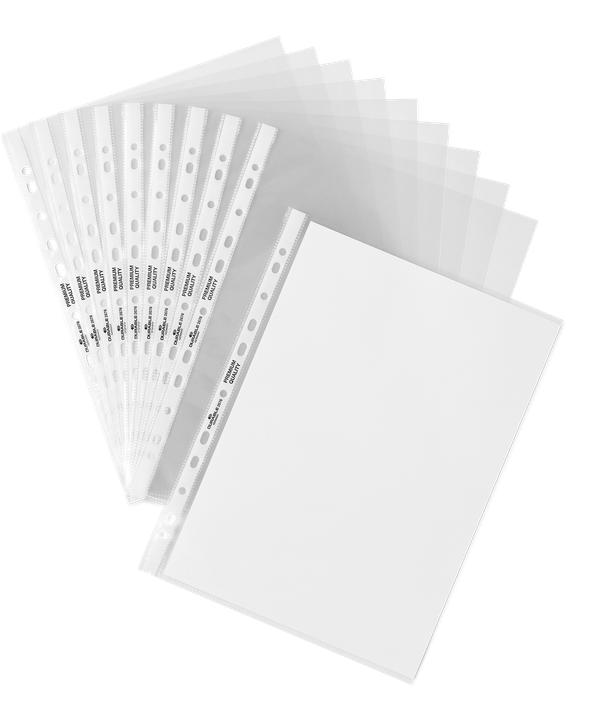 Actual product image Durable Leaflet cover A4 crystal clear (A4, 10 x)
