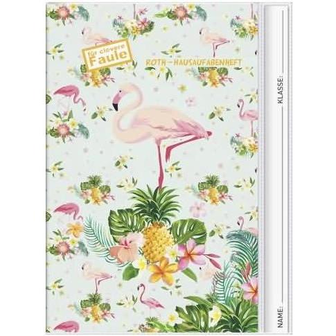 Thumbnail - Brunnen, Heft + Block, Aufgabenheft Für clevere Faule A5 90 g/qm 48 Blatt Trendmotive Girls (A5, Speziallineatur, Harter...