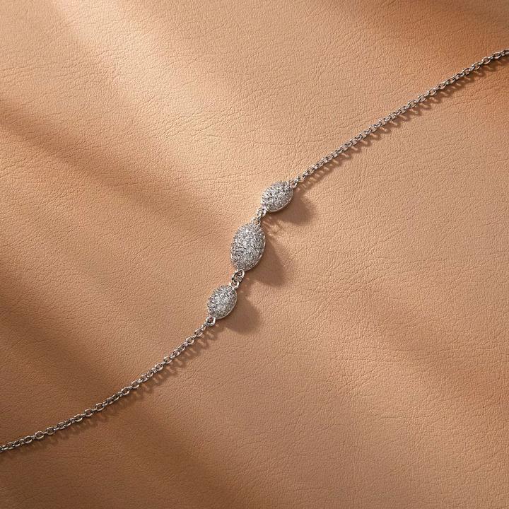 Immagine prodotto Morellato Pavé Armband (19 cm, Argento 925)