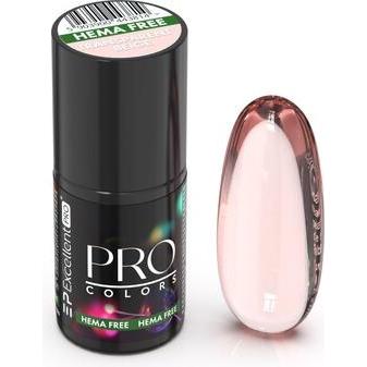 Excellent PRO, Smalto per unghie, Pro Colors Hema Free Hybrid Nail Polish 3 Transparent Beige 7g (Beige trasparente)