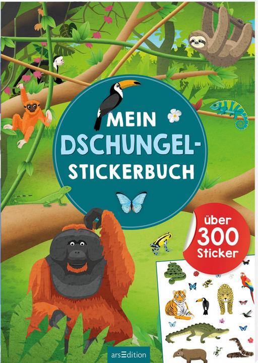 Produktbild Stickerbuch Dschungel