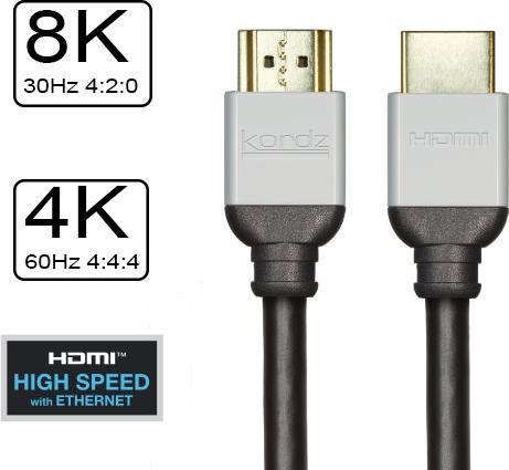 Image du produit Kordz HDMI - HDMI (5 m, HDMI, 2.0)