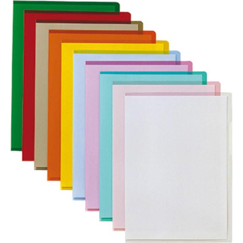 Thumbnail - Bene, Mappe, Klarsichthülle DIN A4 PP (Polypropylen) 220 mm x 310 mm Rot (A4, 1 x)