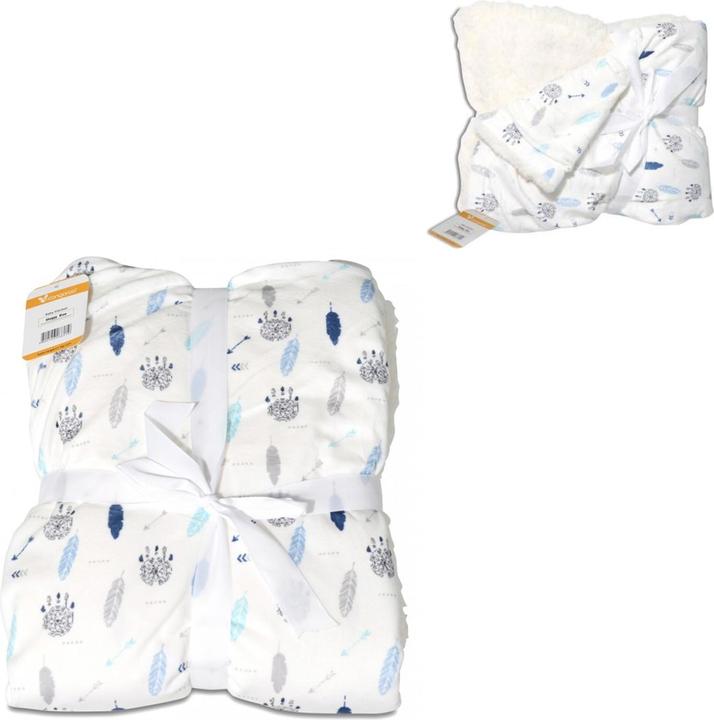 Image du produit Cangaroo couverture bébé Shaggy (105 x 75 cm)