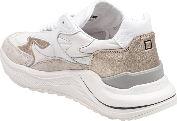 Immagine prodotto D.a.t.e. D.a.t.e fuga sneakers in nylon and suede color white/platinum (37)