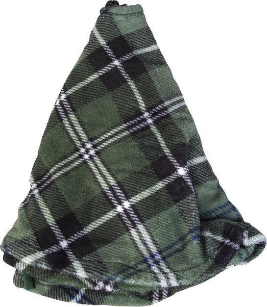 Produktbild Koopman Weihnachtsbaum-Rock - kariert - ø ca. 90 cm - 1 Stück