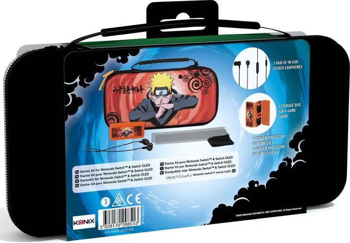 Immagine prodotto Konix Starter Kit Naruto (Switch, Switch OLED)