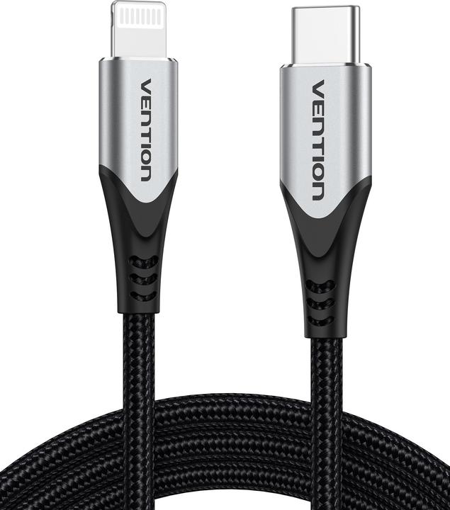 Image du produit Vention USB 2.0C vers Lightning 1.5M avec PD/MFi (1.50 m, USB 2.0)