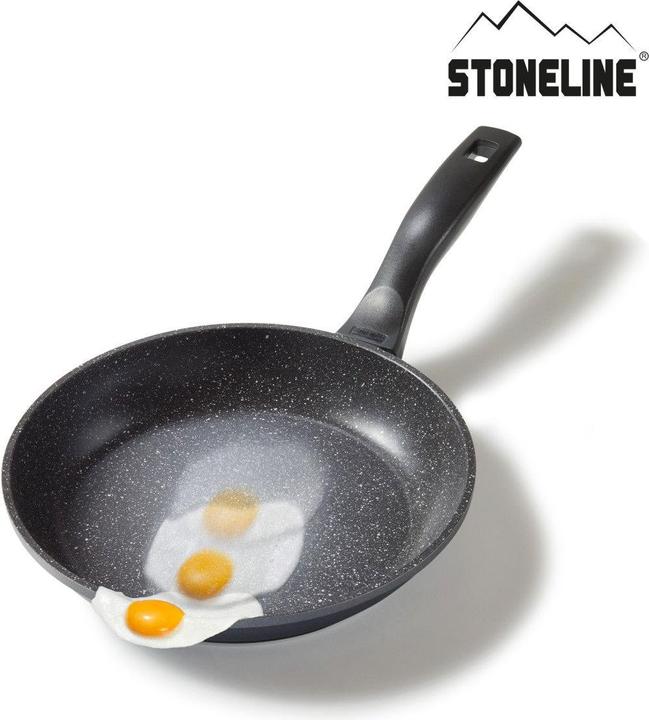 Actual product image Stoneline Cookware set 13 pieces with lids, coated pots, pans Induction suitable (Casserole + Stewpot, Frying pan, Pot, Saucepan, Cast aluminium)