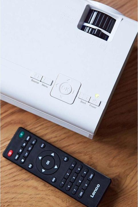 Productafbeelding Lenco LPJ-280WH (WVGA, 2800 lm)