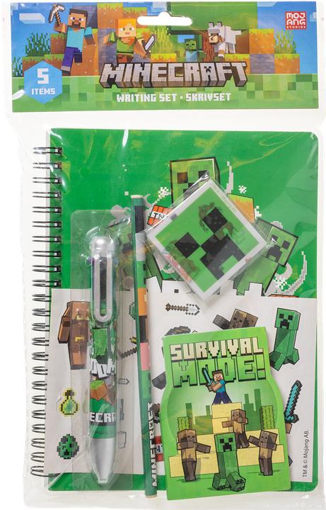 Image du produit Stor - Minecraft Writing Set w/ multi-col. pen (166506128) (5x)