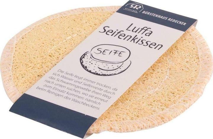 Produktbild Bürstenhaus Redecker Seifenkissen Luffa ø 11 cm