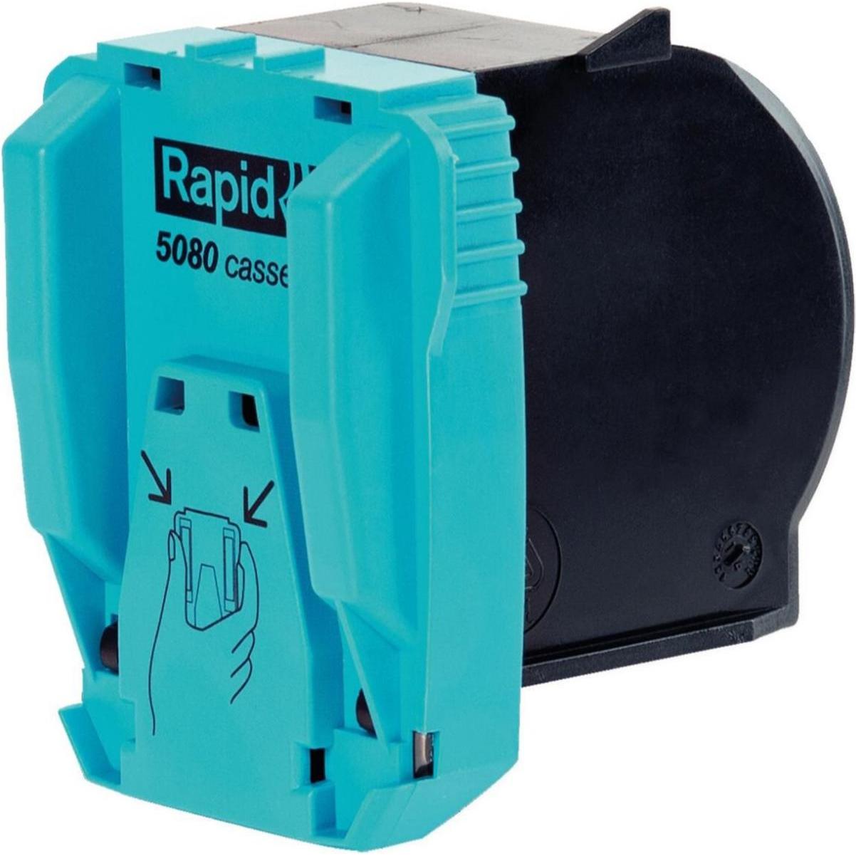 Rapid, Büroklammer, 5080e Heftklammerkassette (5000 x)
