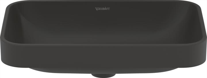 Productafbeelding Duravit Werkblad wastafel HAPPY D.2 PLUS o ÜL o HLB 600x400mm o HL antraciet mat (400 mm, 600 mm)