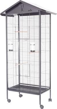 Zolux Aviary Chic Solo Zwart - 78X48X156 Cm