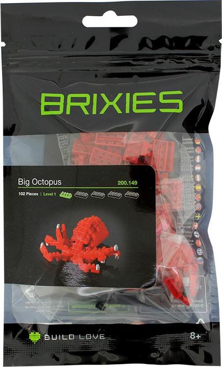 Actual product image Brixies Squid large