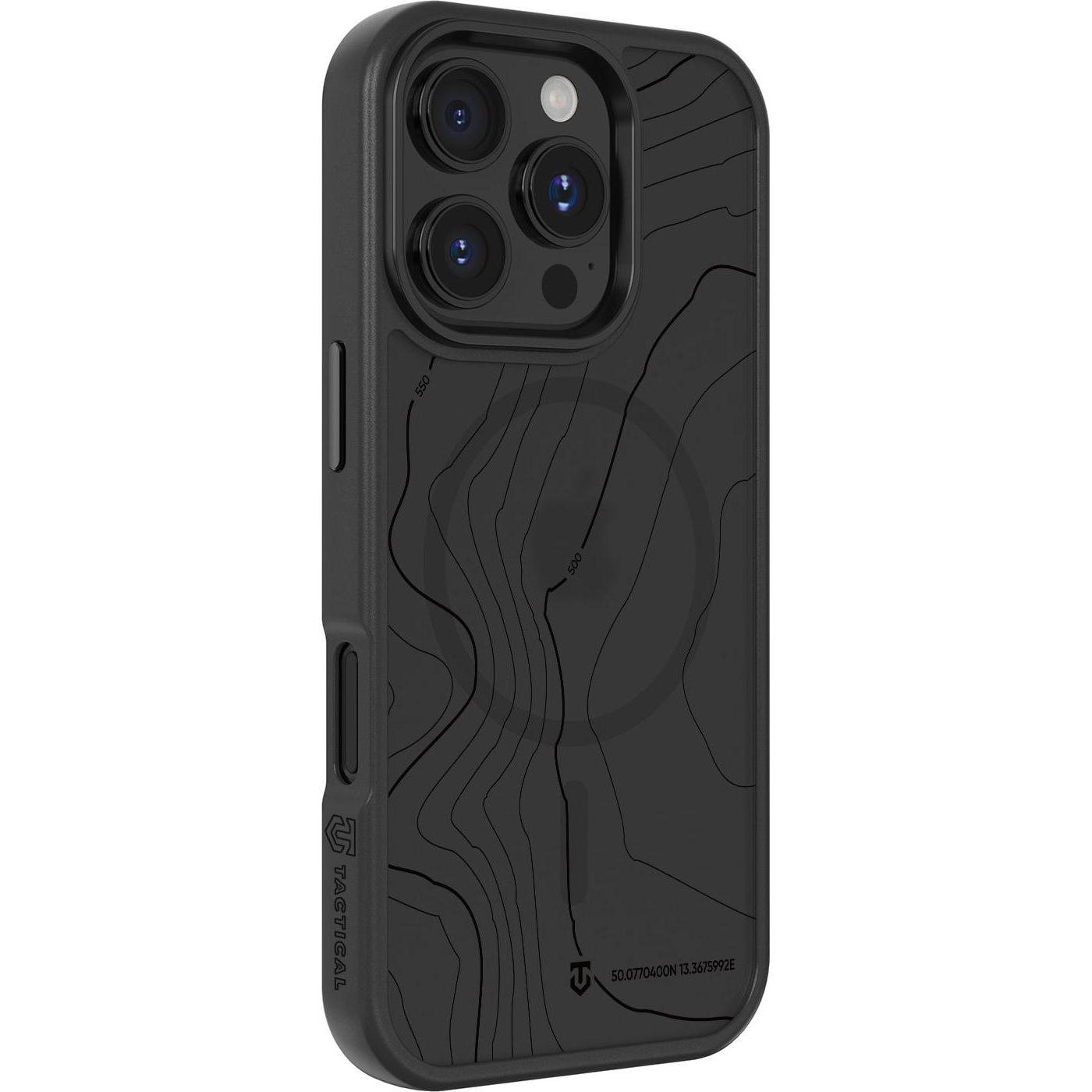 Tactical MagForce Hyperstealth Sika Hülle für iPhone 16 Pro Asphalt (Apple iPhone 16 Pro), Cover smartphone, Grigio