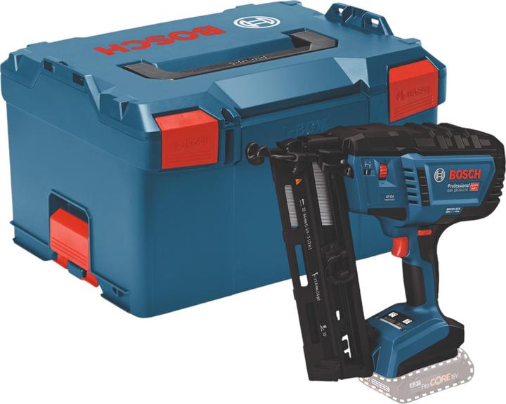 1x Bosch L-Boxx 238, 1x Bosch GNH 18V-64-2 M Professional Cloueur à bois sans fil