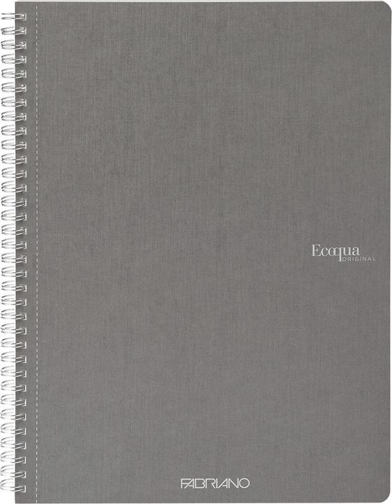 Immagine prodotto Fabriano Heft EcoQua spiralgebunden liniert Antracite (A4, Righe, Copertina morbida)
