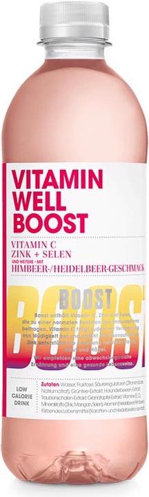 Actual product image Vitamin Well Boost (500ml) (Raspberry blueberry, 1 x)