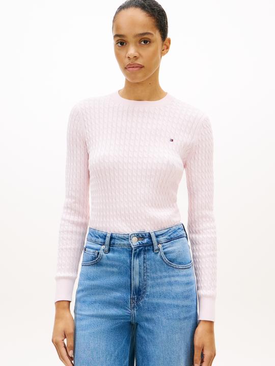 Produktbild Tommy Hilfiger Cable Knit Crew Neck Jumper (L)