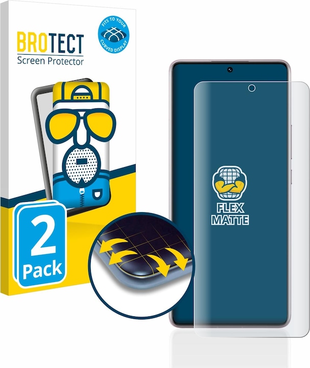 Immagine prodotto BROTECT Full-Cover Pellicola Opaca (2 Pezzo/i, Xiaomi Redmi Note 12 Pro 5G)