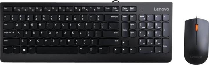 Actual product image Lenovo 300 USB Combo Keyboard&Mouse USB (US, Cable)
