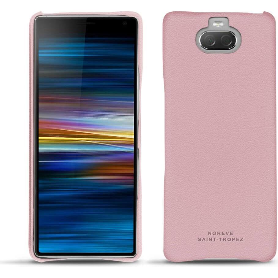 Noreve Lederschutzhülle (Sony Xperia 10), Smartphone Hülle, Rosa