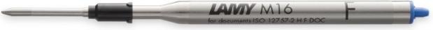 Actual product image Lamy Refill M16 F blue ballpoint pen large capacity refill (Refill, Blue)