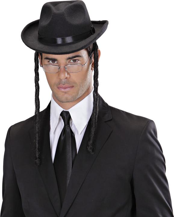 Actual product image Widmann Rabbi Hat Hairs