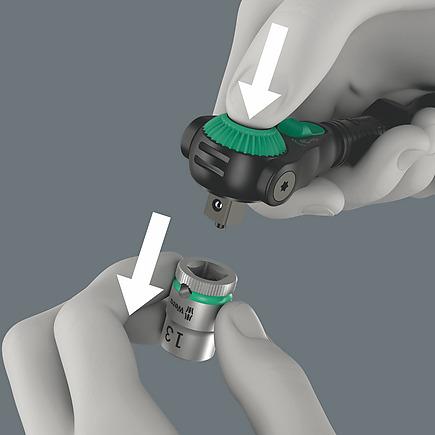 Produktbild Wera 8000A Limited Edition Zyklop Speedknarre m 1/4" Antrieb (1/4")