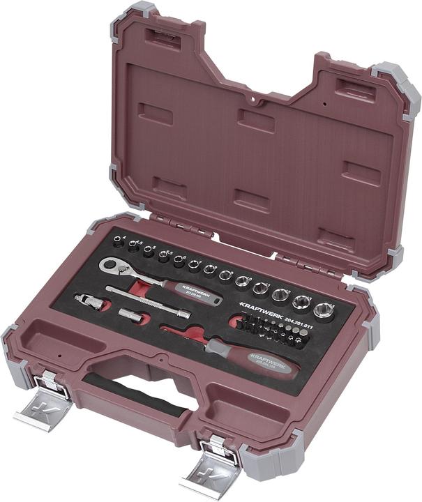 Produktbild Kraftwerk Steckschlüssel-Satz (6 mm, 8 mm, 11 mm, 5.5 mm, 14 mm, 9 mm, 4 mm, 5 mm, 10 mm, 13 mm, 12 mm, 7 mm, 4.5 mm)
