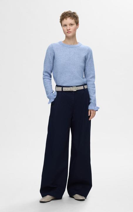 Produktbild Selected Femme Rüschenärmel Strickpullover (XS)