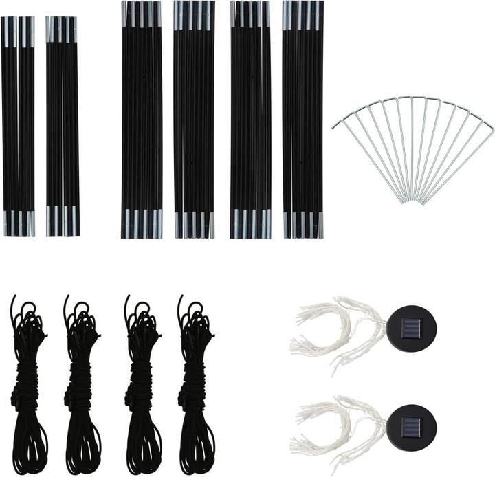 Produktbild vidaXL Partyzelt (360 cm, 360 cm)